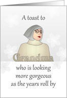 Gorgeous Grandma Day One Great Looking Grandma card