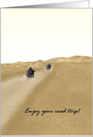 Touring Motorcycles and Riders Road Trip Bon Voyage card