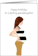 Birthday for Pregnant Granddaughter Great Looking Mother To Be card