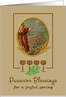 Passover Blessings for a Joyful Spring the Exodus card