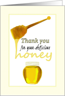 Thank You for the Delicious Jar of Honey card