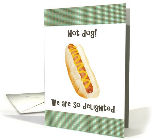 Hot Dog Business Venture Going Well card (926222)