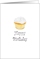Birthday Just A Cupcake card