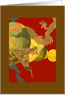 Serpent and hidden dragon, Blank card