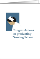 Congratulations Graduating Nursing School card