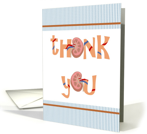 Thank You to Urologist Kidneys card (977425)