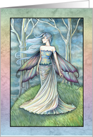 Thank You Card - Fairy Art by Molly Harrison card