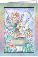 Thank You Card - Flower Fairy card