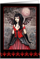 Halloween Vampire Card - by Molly Harrison card