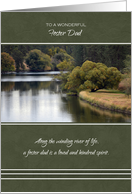 Happy Father’s Day for Foster Dad ~ Winding River Reflections card