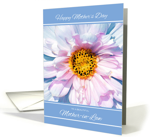 For Mother in Law on Mother's Day - Watercolor Flower card (1066641)