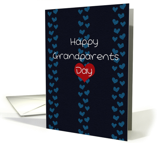 Grandparents Day Hearts card (1294538)