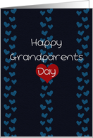 Grandparents Day Hearts card