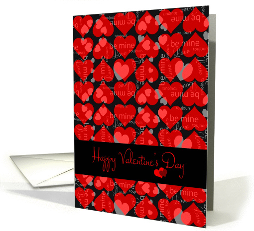 Valentine's Day Hearts card (1359228)