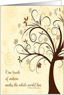 Earth Day - One Touch of Nature card