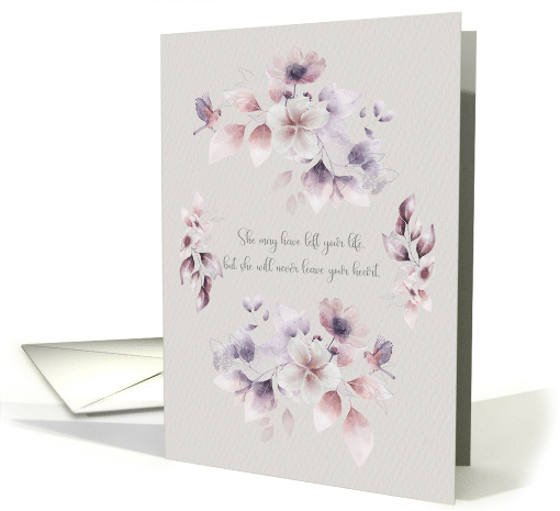 Sympathy for Her Floral with Birds card (1766416)