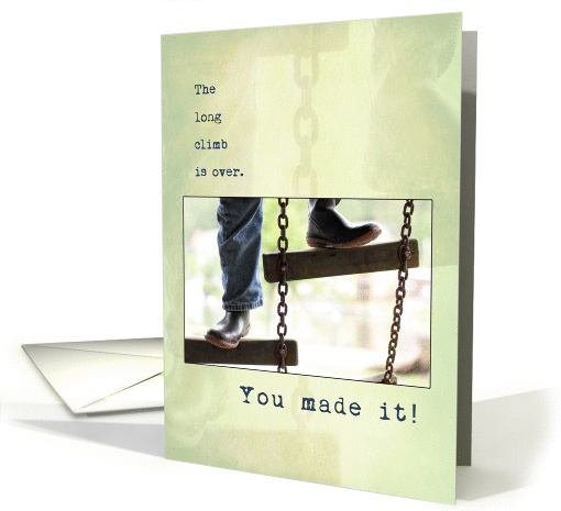 You Made It! - Congratulations card (1098244)