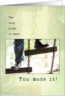 You Made It! - Congratulations Card