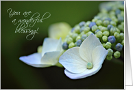 Wonderful Blessing - Note card