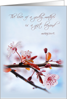 Godly Mother - Plum Blossoms Mother’s Day Card