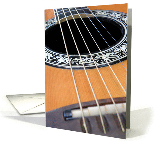 guitar, love, music card (878579)