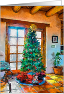 Christmas in Taos card