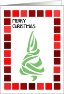 Mackintosh Christmas Tree card