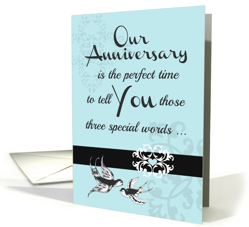 Anniversary 'Three special words!' Collection for your... (1230540)