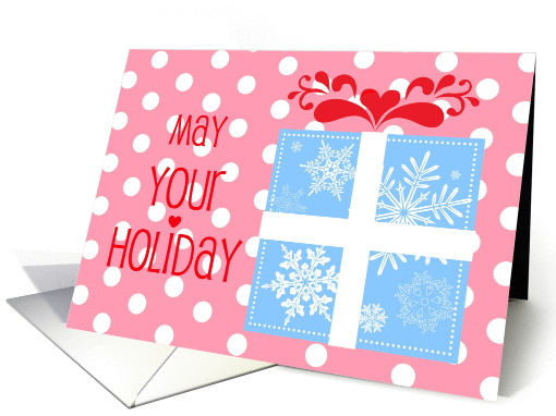 Christmas holiday, gift wrapped in love card (882542)