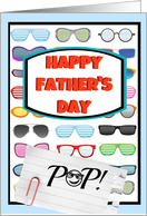 Happy Father’s Day to one cool Pop, sunglasses! card