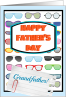 Happy Father’s Day Grandfather, cool sunglasses! card