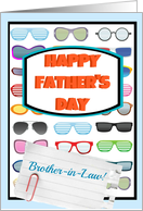 Happy Father’s Day Brother-in-Law, cool sunglasses! card