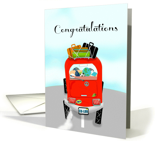 Congratulations to the Parents of College Bound Son! card (950025)