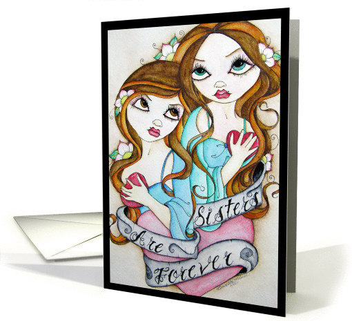Sisters Are Forever Encouragement card (884768)