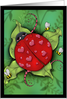Lovebug - Ladybug Fantasy Thinking of You Card