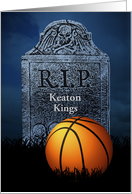 Sympathy Card for Your Basketball Team’s Loss card