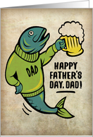 You’re a Keeper, Dad- Fisherman Father’s Day card