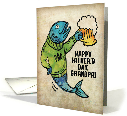 You're a Keeper, Grandpa- Father's Day card (1387136)