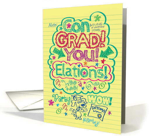 Noteworthy Graduation card (981269)