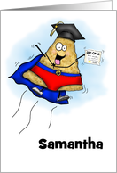 Personalized Nacho Average Graduation Card