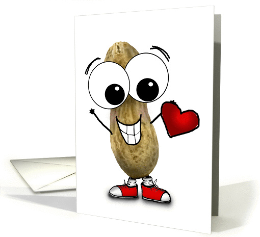 Happy Valentine's Day Sweet Little Nut card (1354274)