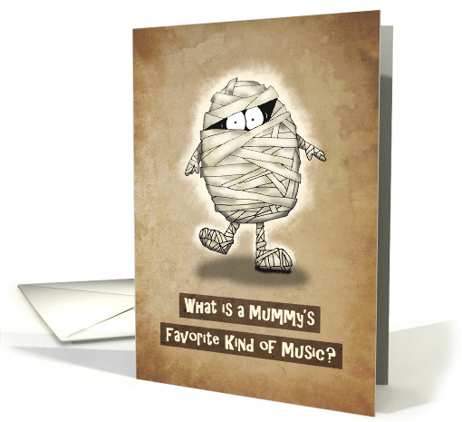 Joking Old Cartoon Mummy Birthday card (1485728)