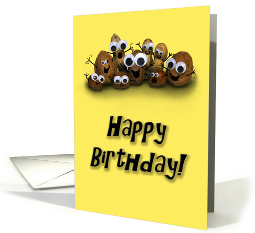 Happy Birthday Bunch of Nuts from Group card (893120)