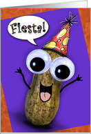 Fiesta Party Peanut Invitation card