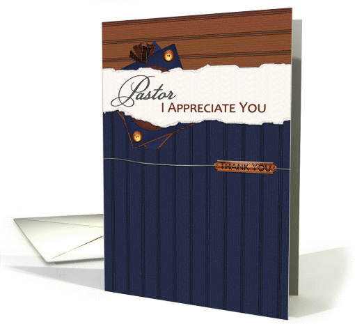 Thank you Pastor, I appreciate you. card (885956)