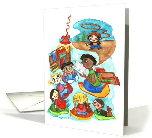 Exciting Story Thank You card (1837490)