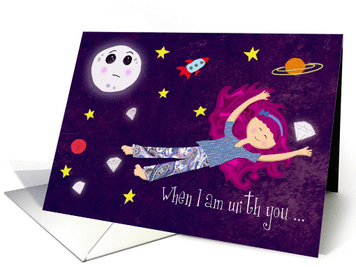 When I am with you, I feel like I am flying... card (924647)