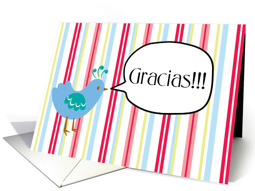 Gracias - Thank you card (943203)