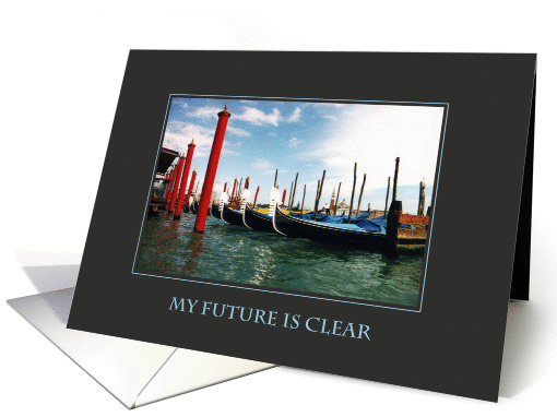 My Future is Clear card (915115)