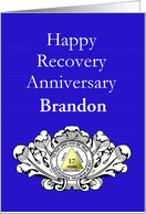17 Years, Brandon, Crafted from solid rock, Digital Art, Custom Text card